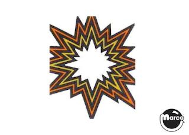 JUNKYARD (Williams) Decal target orange