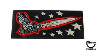 MEDIEVAL MADNESS (Williams) Decal sword