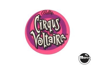 CIRQUS VOLTAIRE (Bally) Decal under ramp