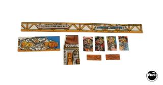 CACTUS CANYON (Bally) Decal set (9)