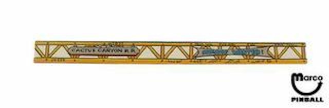 CACTUS CANYON (Bally) U decal