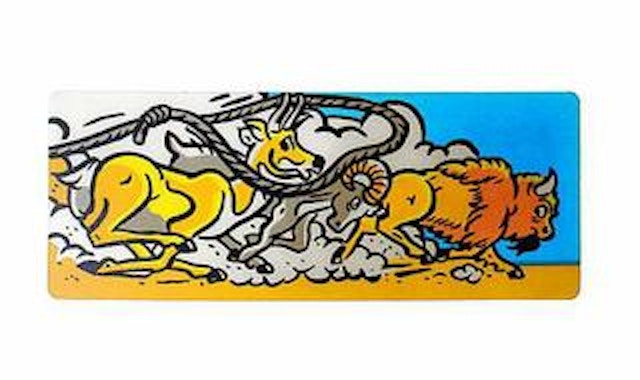 CACTUS CANYON (Bally) playfield decal