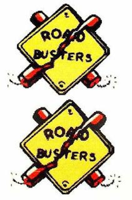 ROAD SHOW (Williams) helmet decal set