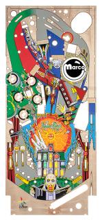 ADDAMS FAMILY (Bally) Playfield