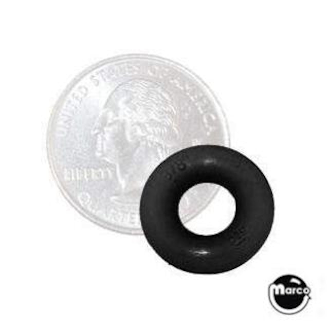 Rubber ring - black 3/8 inch ID 23-6591B