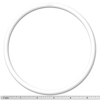 Rubber ring - white 5 inch ID
