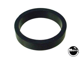 Rubber - flipper 3/8  x 1-1/2 inch ID black