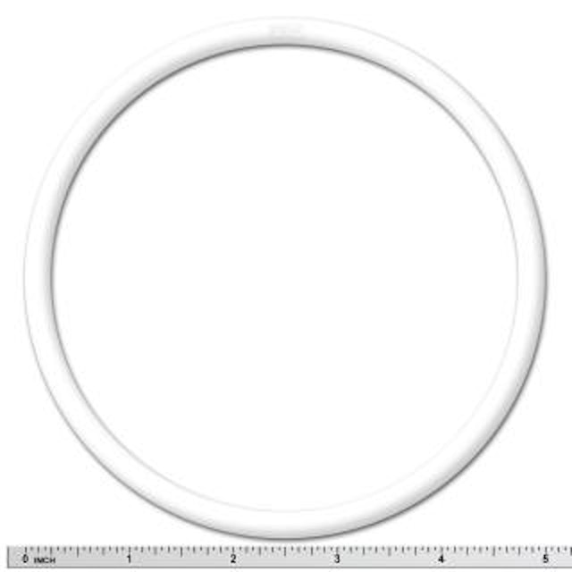 Rubber ring - White 4-1/2 inch ID
