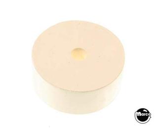 Rubber - rebound white 1-1/4 inch OD R-115-4