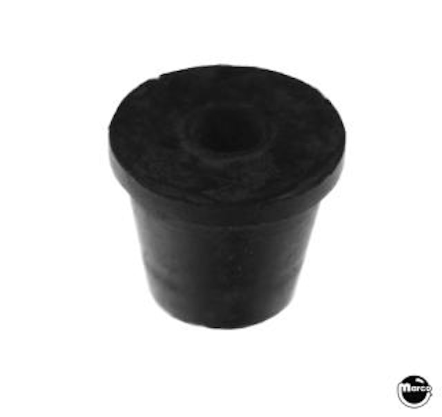 Rubber bumper sleeve tapered black 23-6632
