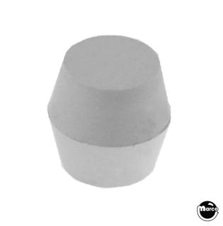 Rubber post cap - white 23-6543W