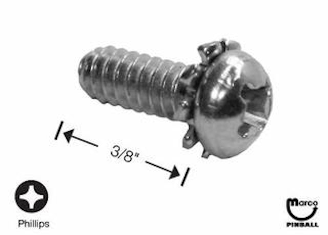 Machine Screw 6-32 x 3/8" p-rh-sems USE 4006-01003-06