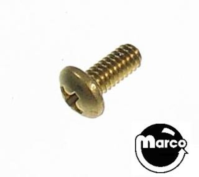 Machine Screw 8-32 x 3/8 inch p-ph-brass 4008-01021-06