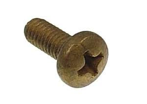 Machine Screw 8-32 x 7/16 inch p-rh-brass