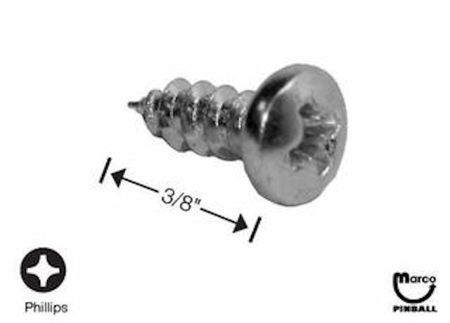 Sheet Metal Screw #6 x 3/8 inch p-ph 237-5880-00
