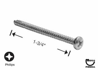 Sheet Metal Screw #6 x 1-3/4 inch p-ph T-25