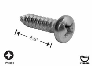 Sheet Metal Screw #8 x 5/8 inch p-ph-a