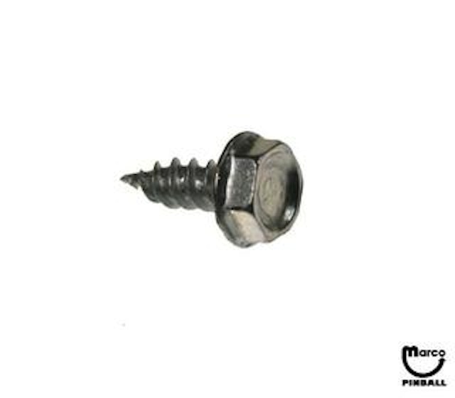 Sheet Metal Screw #6 x 3/8 inch pl-hwh