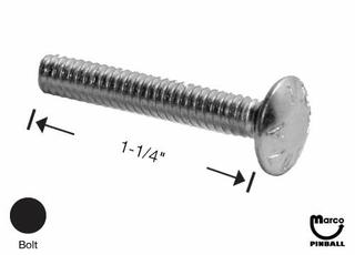 Bolt carriage 10-24 x 1-1/4 inch