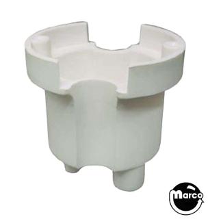 Pop bumper body 38mm DE/Sega/Stern white B-695-2 PL00265