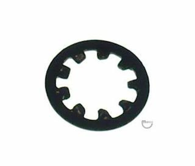 Lock Washer 1/4-20 internal tooth black