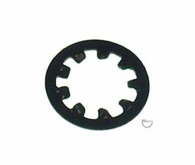 Lock Washer 1/4-20 internal tooth black
