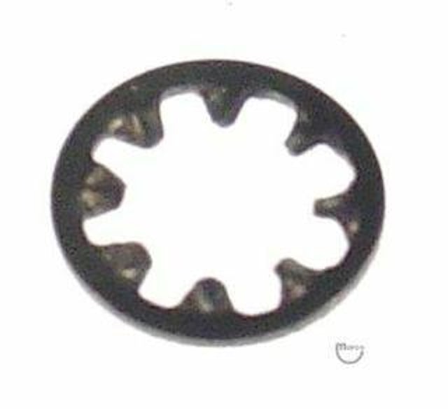 Lock Washer #10 internal tooth-black