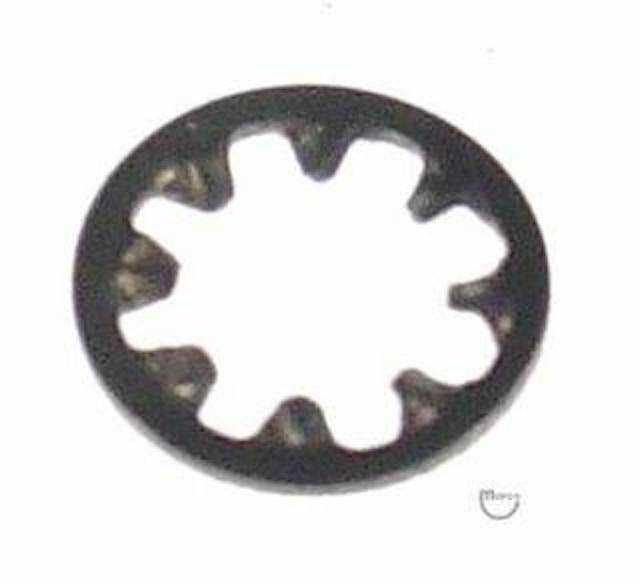 Lock Washer #10 internal tooth-black