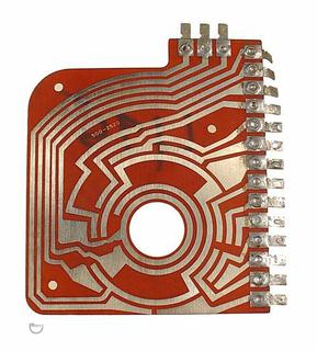Contact plate pcb Chicago Coin w/terminals