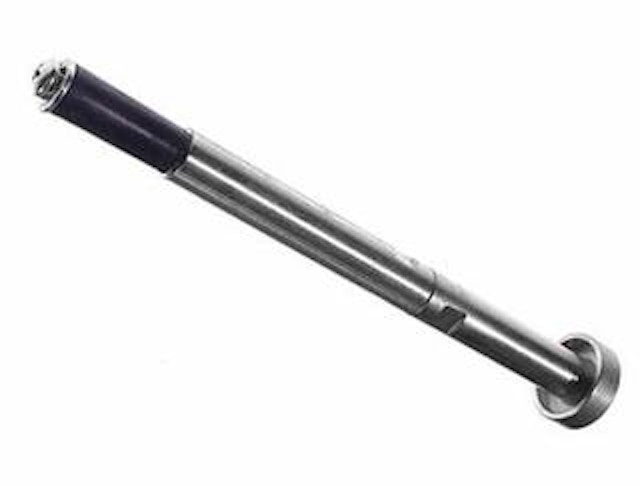 Plunger assembly up/down post spinning disc