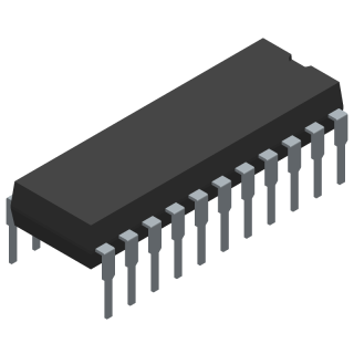IC - 22 pin DIP 5101L-1 CMOS RAM PCD5101P