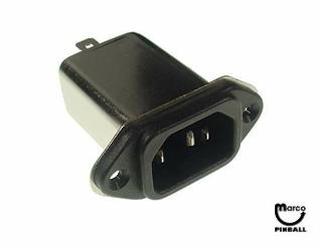 AC line filter receptacle 5102-15493-00 06GEEG3E
