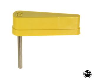 Flipper & shaft DE logo yellow 515-5133-06-00