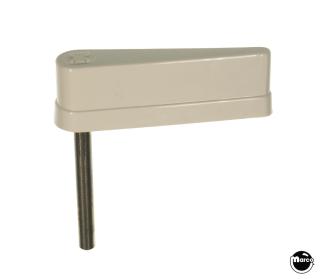 Flipper & shaft DE logo white 515-5133-08-00