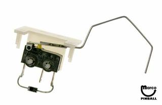 Switch and plastic bracket assembly DE
