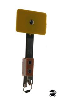 Target switch 1 x 1-1/2 inch rectangle yellow