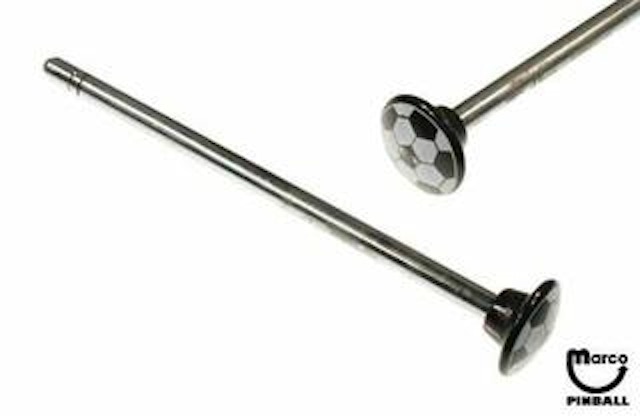 Ball shooter rod 7-5/8 inch soccer ball knob