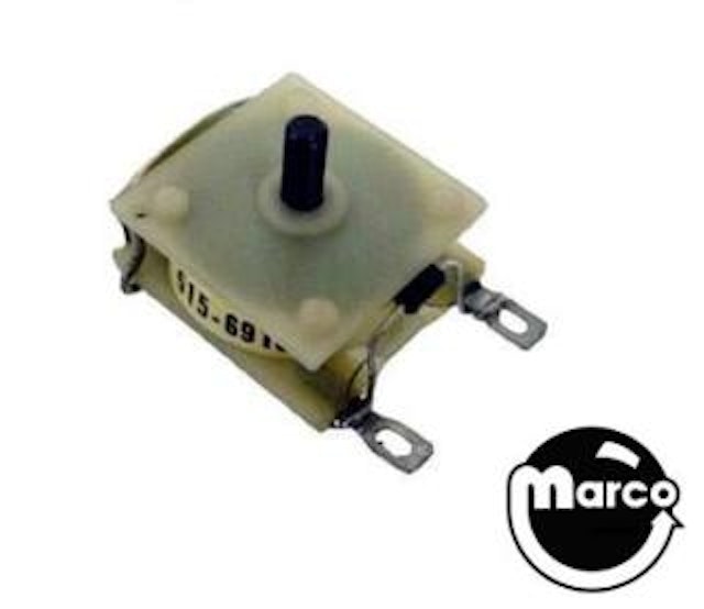 Trip relay coil assembly