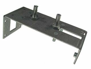 Drop target frame weldment - single bank