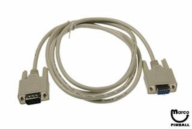 Serial cable 6 inch male-female