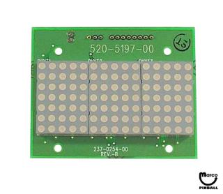 Dot display board Stern (5 x 7) x 3 block 237-0254-00