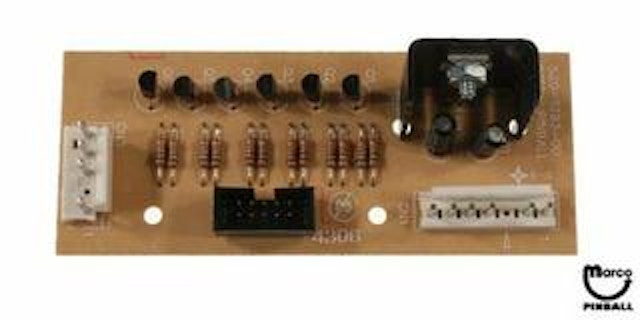 Electronic coin mech interface board