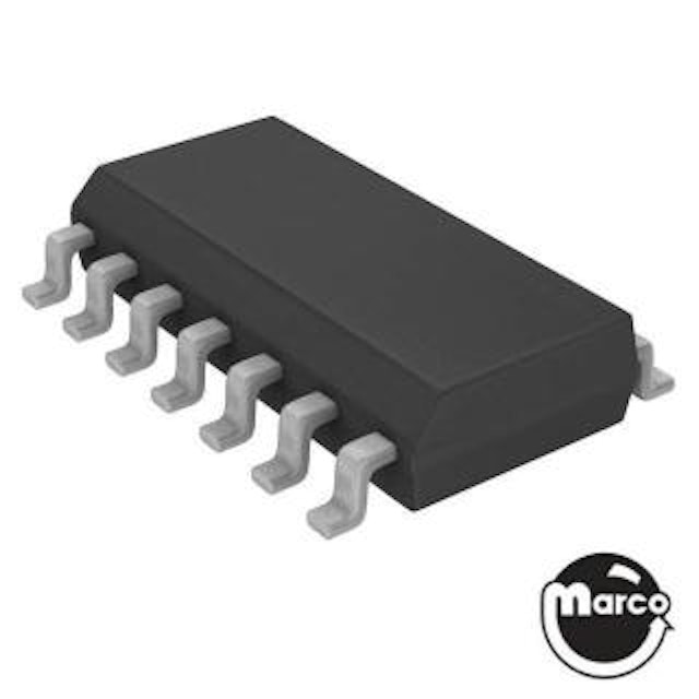 IC - SMD 14 pin 74HC04 Hex inverter 100-6020-00