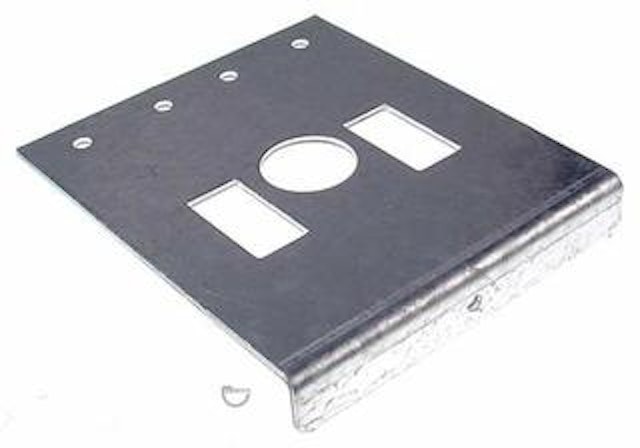 Shaker motor bracket