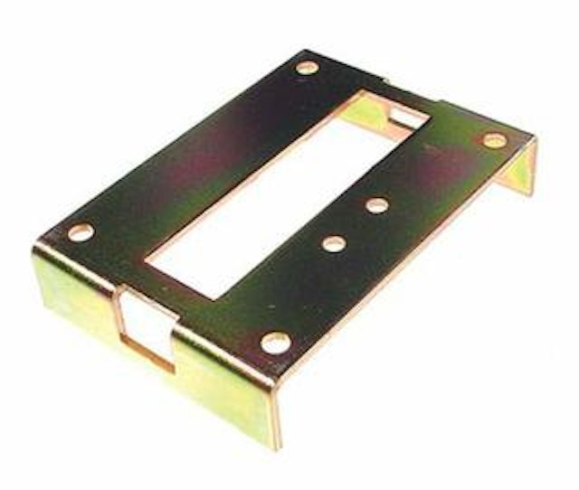 Bracket - single drop target back plate
