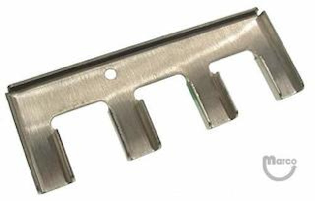 Drop target lift bracket 4 bank 535-7706-04