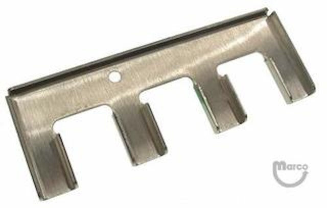 Drop target lift bracket 4 bank 535-7706-04