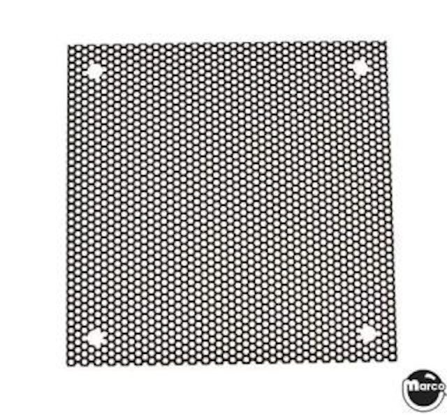 Speaker grille - black 4 x 4 inch no artwork