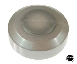 Pop bumper cap Data East silver wide