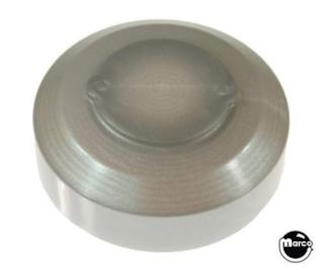 Pop bumper cap Data East silver wide